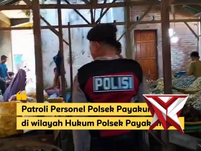 Patroli Personel Polsek Payakumbuh Merupakan kegiatan rutin atau insidental yang dilakukan oleh angg