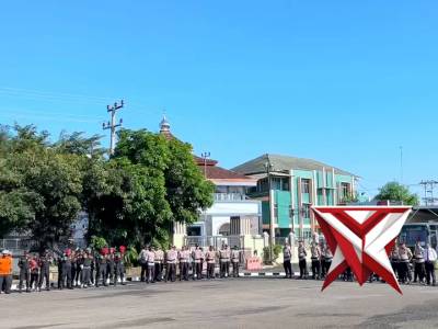 Apel Sabuk Kamtibmas Polres Metro