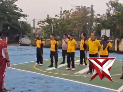 APEL PAGI PERSONEL POLSEK PRABUMULIH BARAT