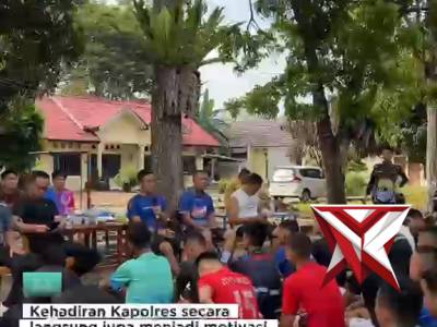 Kapolres OKU Selatan Berlari Bersama Casis Polri Ta. 2026