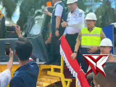 Groundbreaking Jalan Hauling Batubara PT. Bumi Sriwijaya Persana Coal Tungkal Jaya - PoliceTube