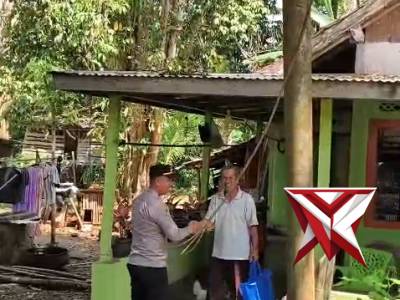 Giat bansos Polsek Muara Kelingi FS