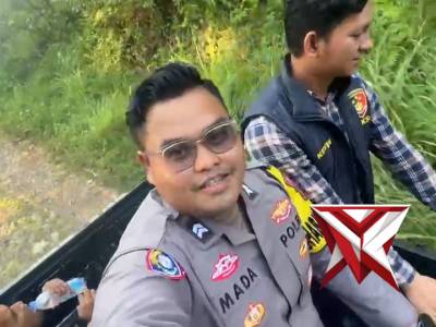 Kanit Reskrim Polsek Muara Beliti Turun Langsung cek Titik Hot spot