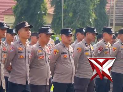APEL PAGI POLRES OKU SELATAN - PoliceTube
