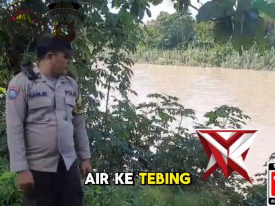 GIAT PEMANTAUAN DEBIT AIR POLSEK BP PELIUNG