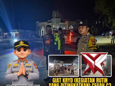 patroli KRYD polsek pujud - PoliceTube