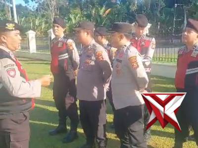 SAT SAMAPTA POLRES OKU SELATAN ARAHAN KEPADA PERSONIL - PoliceTube