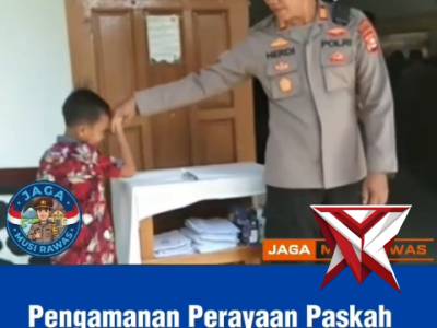 Pengamanan perayaan hari paskah