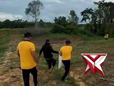 Dukung Ketahanan Pangan, Polsek Putussibau Selatan Lakukan Pemupukan dan Pemantauan Tanaman Jagung P - PoliceTube
