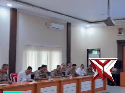 Anev Mingguan, Kapolres Musi Rawas Evaluasi Kinerja dan Tingkatkan Profesionalisme Personel