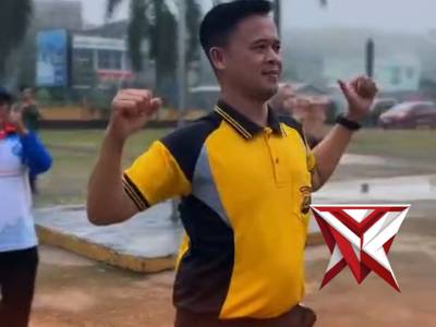 OLAHRAGA BERSAMA FORKOMPIMCAM TUNGKAL JAYA.