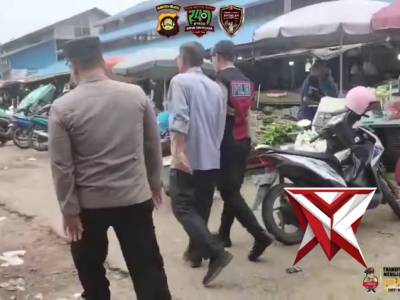 Patroli Jalan Kaki Unit Samapta Polsek Sekayu?