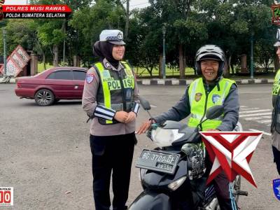 Ajak komunitas ojek tertib dan jaga kamtibmas satpantas Polres Musi rawas  #AKOR
