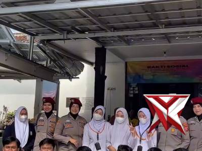 Bakti Sosial Sat Reskrim Polres Tasikmalaya dalam rangkaHut Reserse ke 78