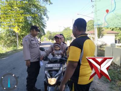 Anggota Samapta Polsek melaksanakan Giat KRYD rutin