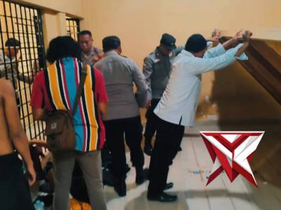 Pengecekan Ruang Tahanan Mako Polsek Bayung Lencir