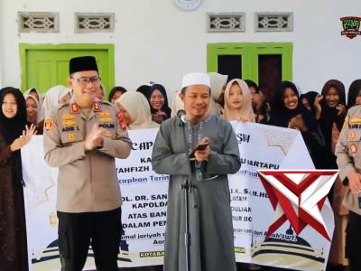 Kapolda Sumatera Selatan Irjen Pol Dr. Sandi Nugroho mewujudkan komitmen nyata dalam pemberdayaan