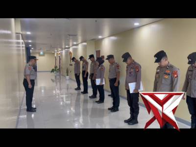 Apel Pagi Personel Biro Operasi Polda Sumsel Hari Rabu Tanggal 22 April 2026. - PoliceTube