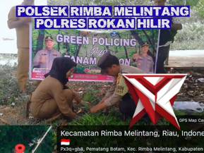 green policing oleh polsek rimba melintang - PoliceTube