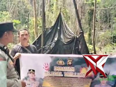 Himbauan ilega driling SM8