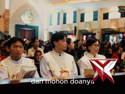 Kapolda Sumatera Selatan Irjen Pol Sandi Nugroho meninjau langsung pengamanan puncak perayaan Paskah