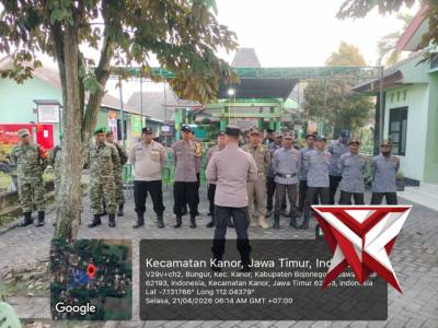 Kapolsek Kanor pimpin pengamanan Pilkades PAW Desa Bungur