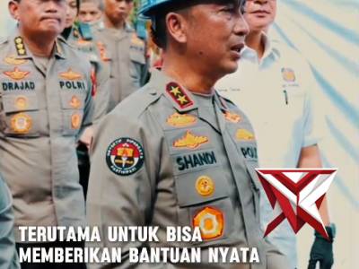 Kapolda Sumsel memimpin langsung bedah rumah serentak bagi 40 keluarga di berbagai wilayah Sumsel.