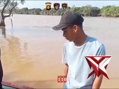 ?mbauan kepada nelayan di perairan Sungai Dawas??