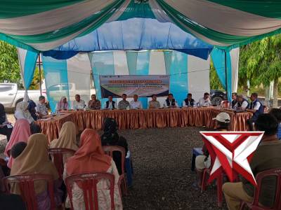 Pelaksanaan Sosialisasi Indentifikasi dan Inventarisasi pembebasan lahan untuk Interchange Desa Mata