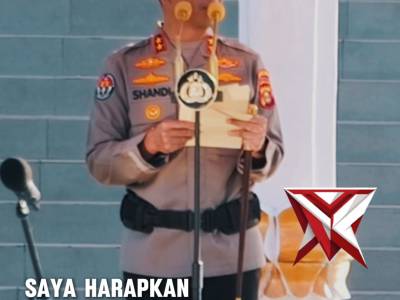 UPACARA PEMBERIAN PENGHARGAAN PERSONIL POLDA SUMATERA SELATAN