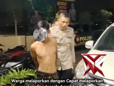 kurang dari 3 Jam. Berhasil mengamankan Pelaku Pengeroyokan di Desa Tanjungsari - PoliceTube