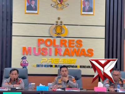 Anev Mingguan, Kapolres Musi Rawas Evaluasi Kinerja dan Tingkatkan Profesionalisme Personel