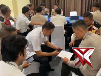 SAT SAMAPTA POLRES OKU SELATAN MEMBUAT RENAKSI TENTANG TFG