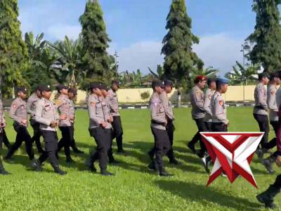 POLRES OKU SELATAN MELAKSANAKAN LATIHAN DALMAS - PoliceTube