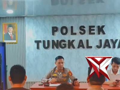 ANEV KINERJA DARI POLSEK TUNGKAL JAYA.
