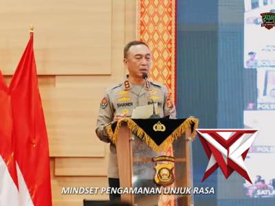 Kapolda Sumsel Irjen Pol. Dr. Sandi Nugroho, S.I.K., S.H., M.Hum. menegaskan - PoliceTube