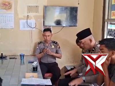 @Personel Polsek Tugumulyo melaksanakan do'a bersama