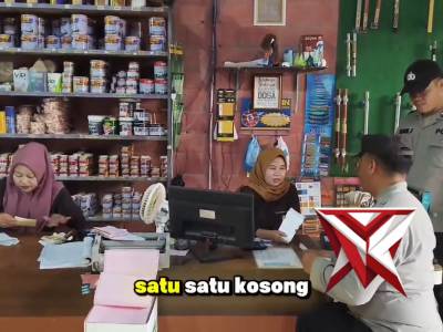 Sosialisasi pelayanan kepolisian Call Center 110 oleh Anggota Polsek Belitang II