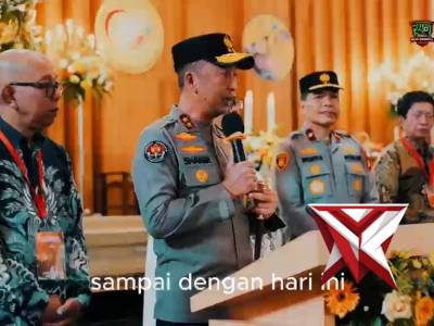 Pengaman POLRI dalam mengantisipasi gangguan keamanan peribahan umat Kristiani