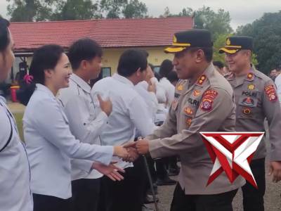 Halal bihalal polres mura polda kalteng