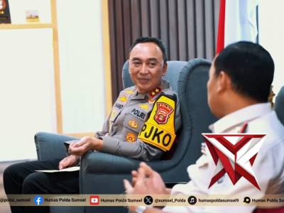 Kapolda Sumsel giat lawatan kerja. IK4 - PoliceTube