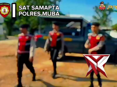 Patroli sat samapta polres Muba