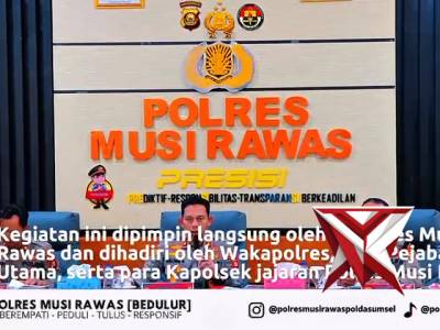 Gelar Opsnal Polres Mura dalam rangka mendukung kebijakan Kapolda sumsel  IJP DR. Sandi Nugroho.