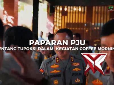 Kapolda Sumatera Selatan Irjen Pol. Dr. Sandi Nugroho, S.I.K., S.H., M.Hum. memimpin evaluasi - PoliceTube
