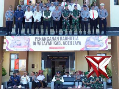 Polres Aceh Jaya Gelar Apel Siaga Bencana 2026, Perkuat Sinergi Cegah Kebakaran Hutan dan Lahan. - PoliceTube