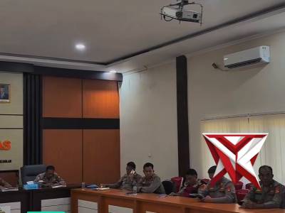 zoom meeting anev harian ketapang polres musi rawas