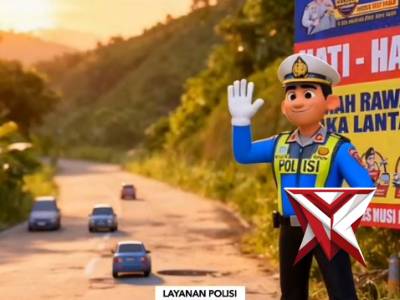 Himbauan keselamatan sat lantas Polres Musi Rawas - PoliceTube