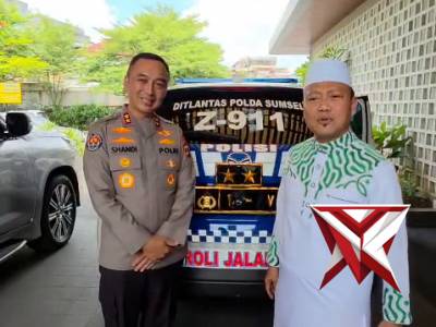 Obrolan kapolda sumsel dengan uatad das'ad latif