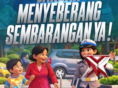 Hati-hati Saat Hendak Menyabrang