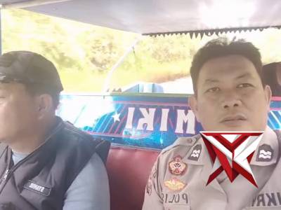 Polsek sungai menang melaksanakan patroli - PoliceTube